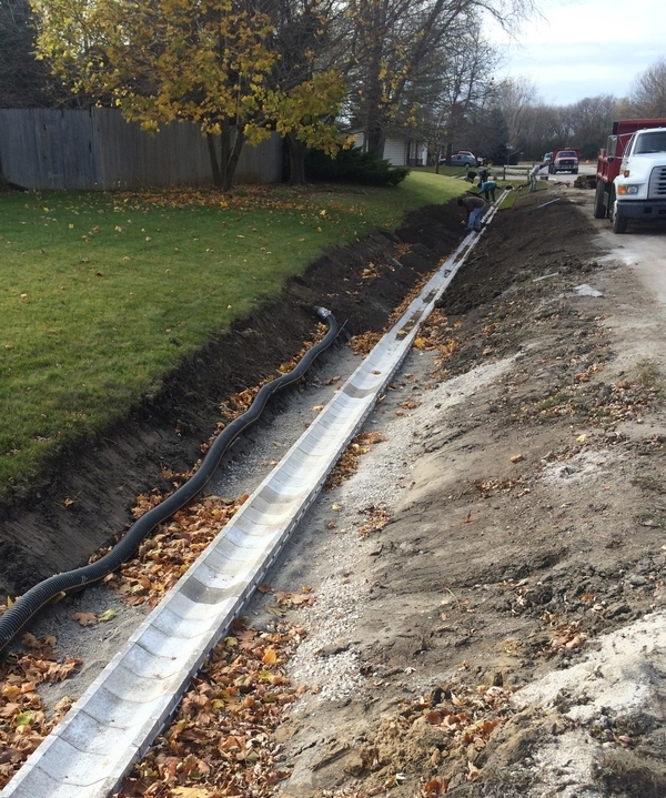 Drainage Solutions Dresen Landscaping, Landscaping Drainage Ditch Ideas