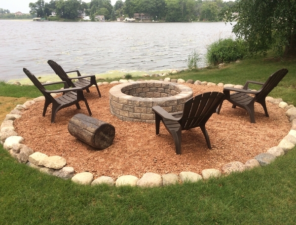 Fire Pits Fireplaces Grills Dresen, Fire Pit By Lake