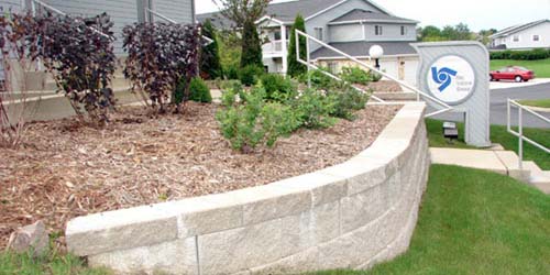 Retaining Wall for Office Building