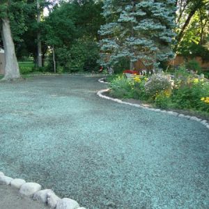 Hydroseeding provides better results than regular seed and straw.
