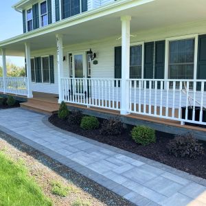County Materials Grand Discover paver walkway in Sturtevant, WI